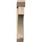 Ekena Millwork Westlake Slat Rough Sawn Bracket w/ Offset Brace, Douglas Fir, 8"W x 46"D x 46"H BKT0806X46X46WTL06RDF - alternate 4